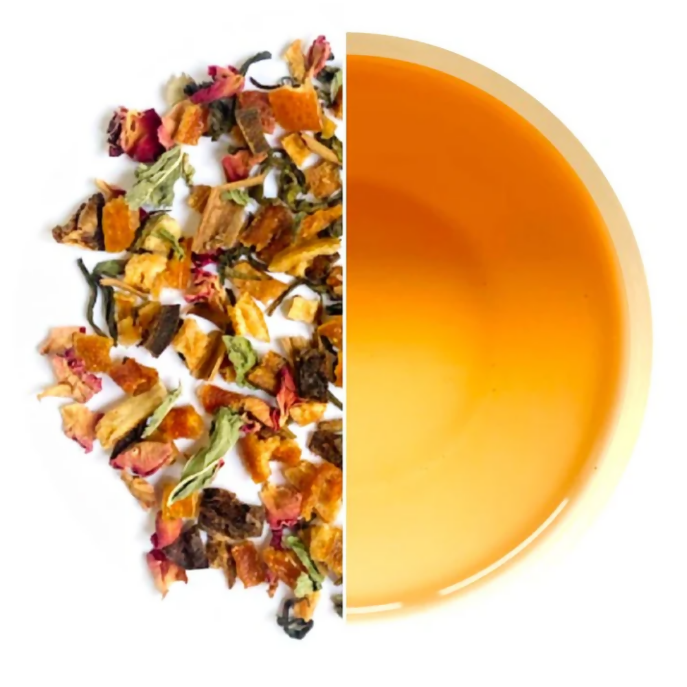 Tassyam Organics Orange Candy Green Tea