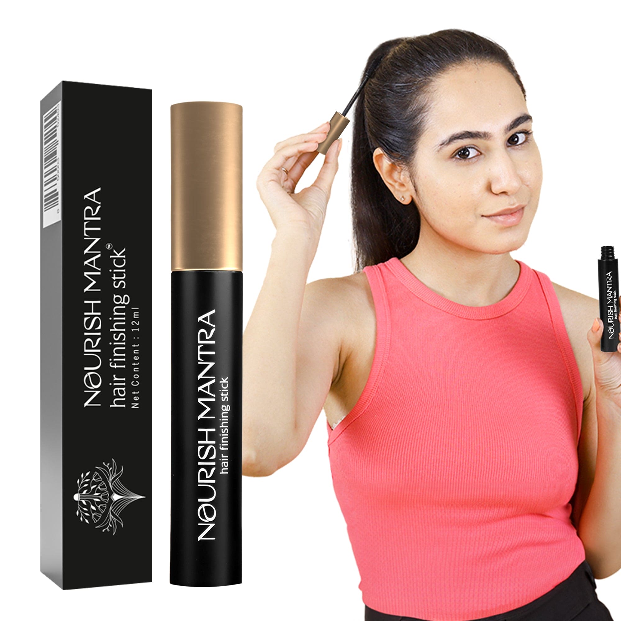 Nourish Mantra Hair Finishing Stick - 12 ml  (Pack Of 3)