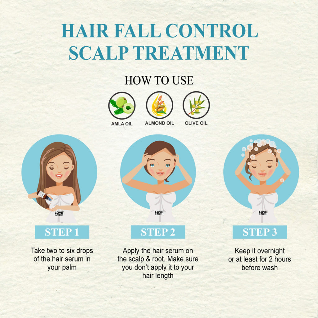 Love Earth Hair Fall Control Scalp Treatment - 50 ml
