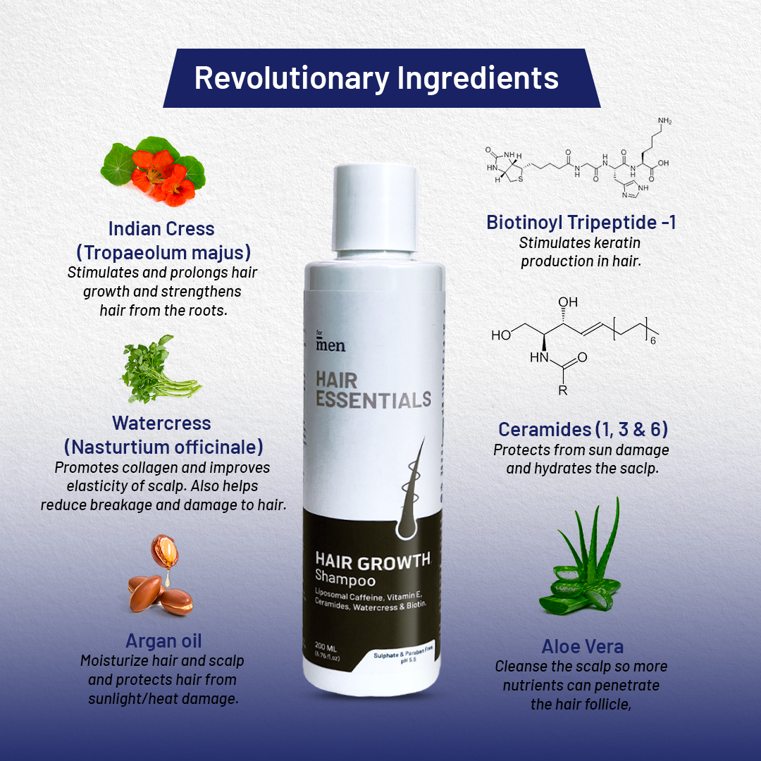 For Men Hair Growth Shampoo - 200 ml