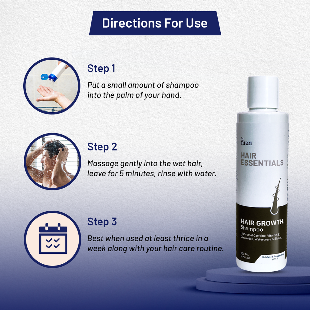 For Men Hair Growth Shampoo - 200 ml