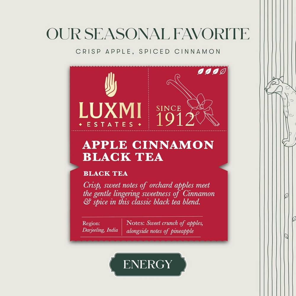 Luxmi Estates Apple Cinnamon Black Tea