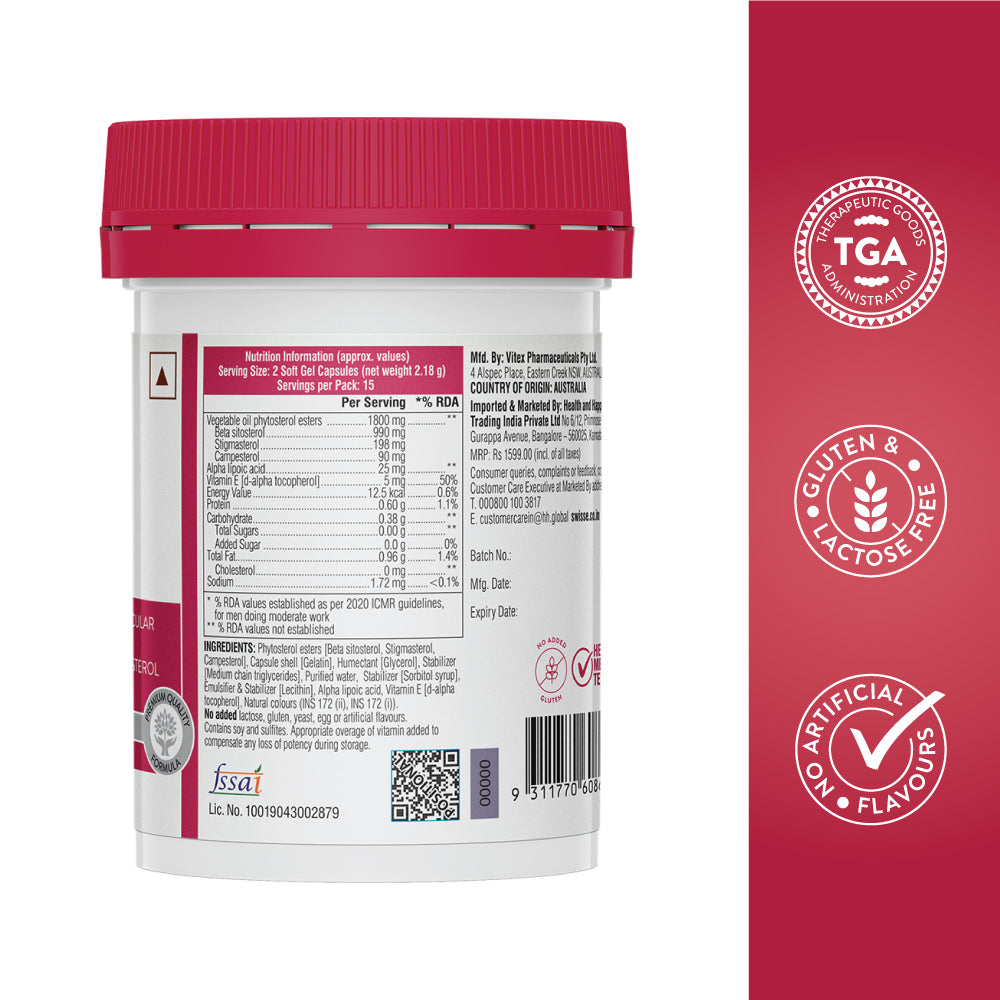Swisse Wellness Capsules - 30 Soft Capsules