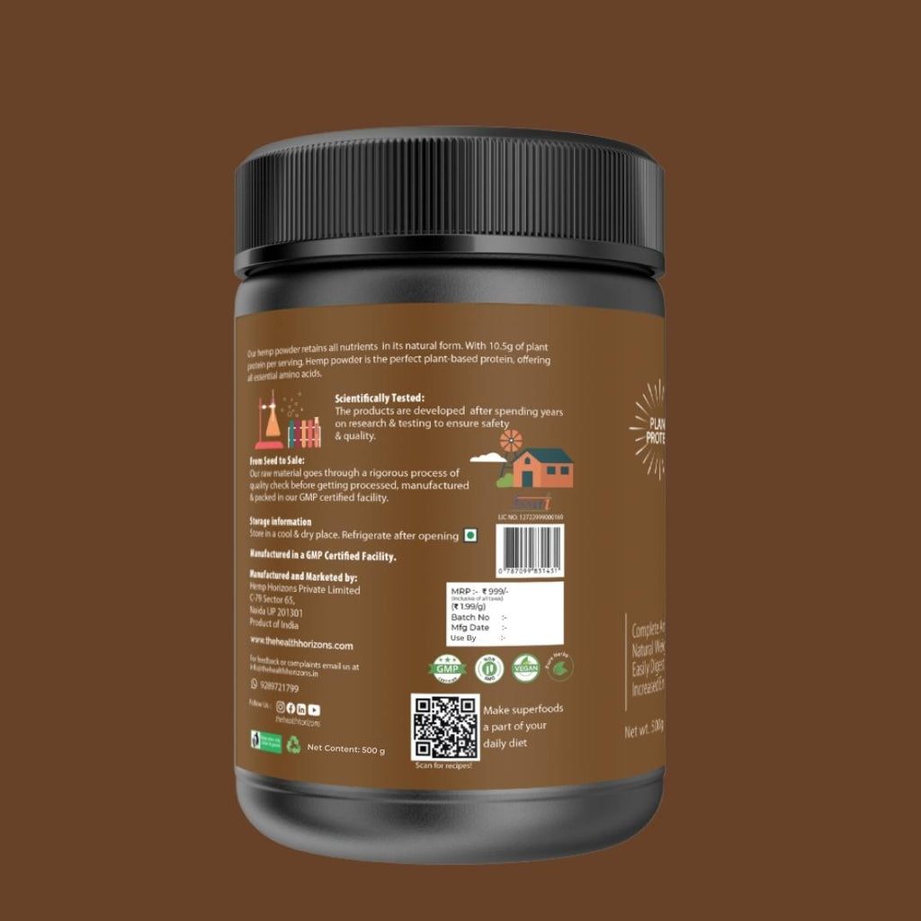Health Horizons Hemp Powder Chocolate Flavour