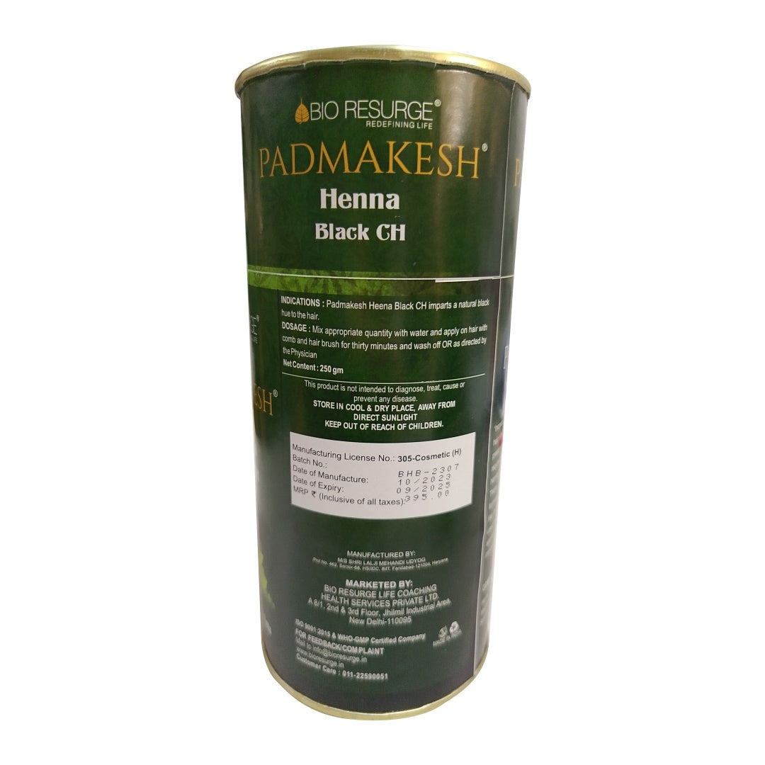 Bio Resurge Natural Henna Hair Dye - 250 gms