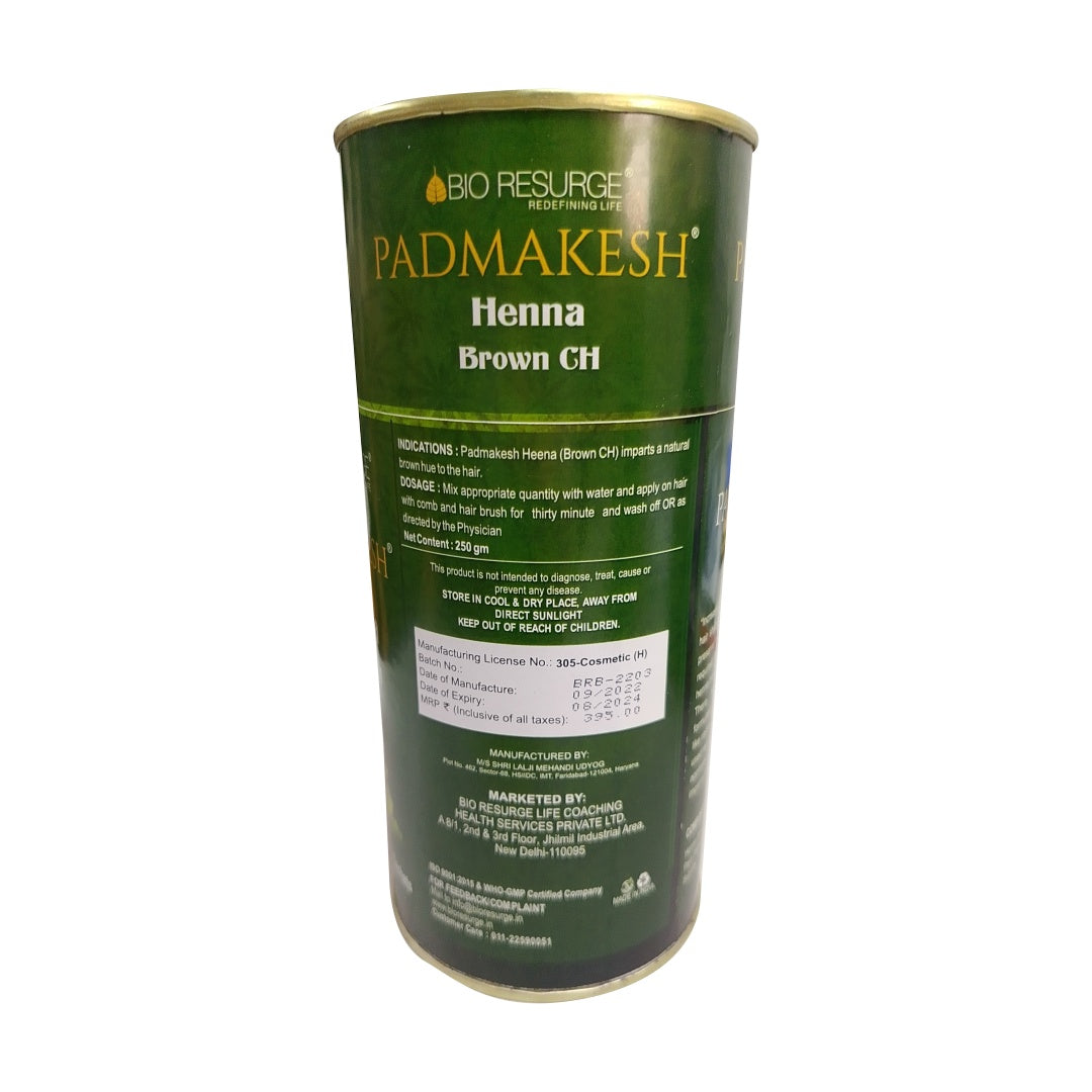 Bio Resurge Natural Henna Hair Dye - 250 gms