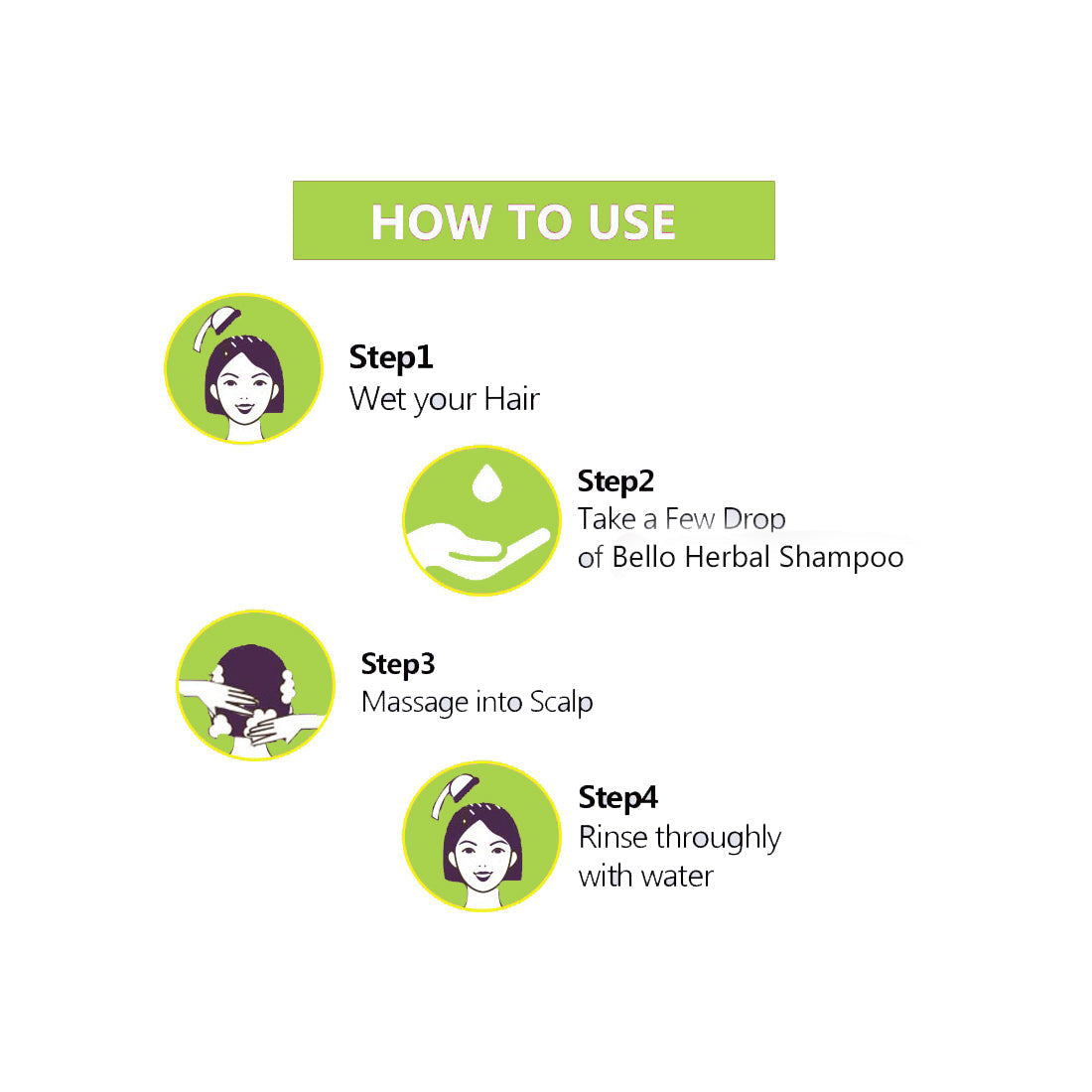 Bello Herbals Shampoo - 200 ml