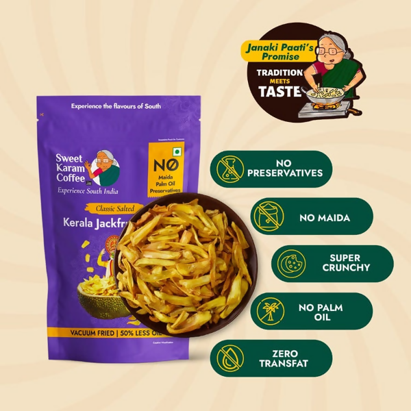 Sweet Karam Coffee Kerala Jackfruit Chips