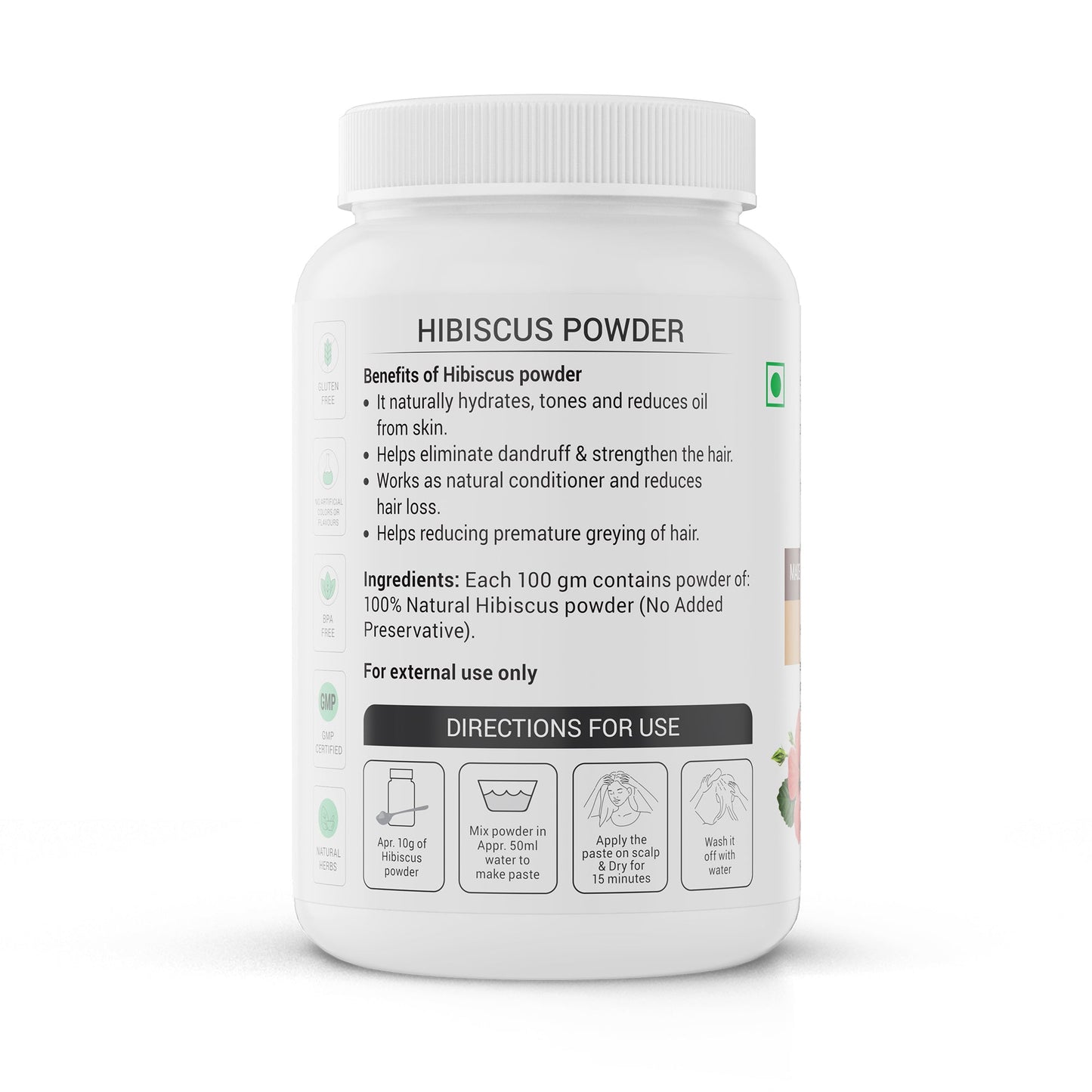 Krishna'S Herbal & Ayurveda Hibiscus Powder
