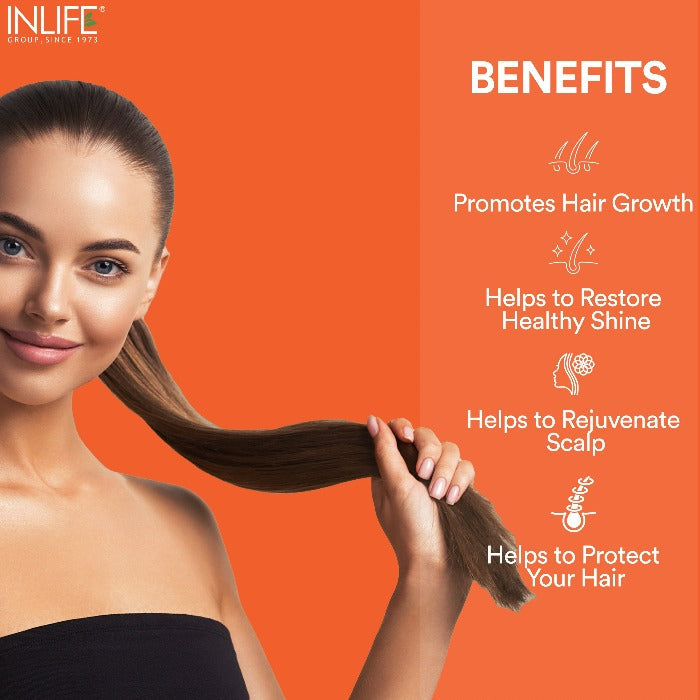 INLIFE Natural Hibiscus Anti Hair Fall Shampoo - 250 ml