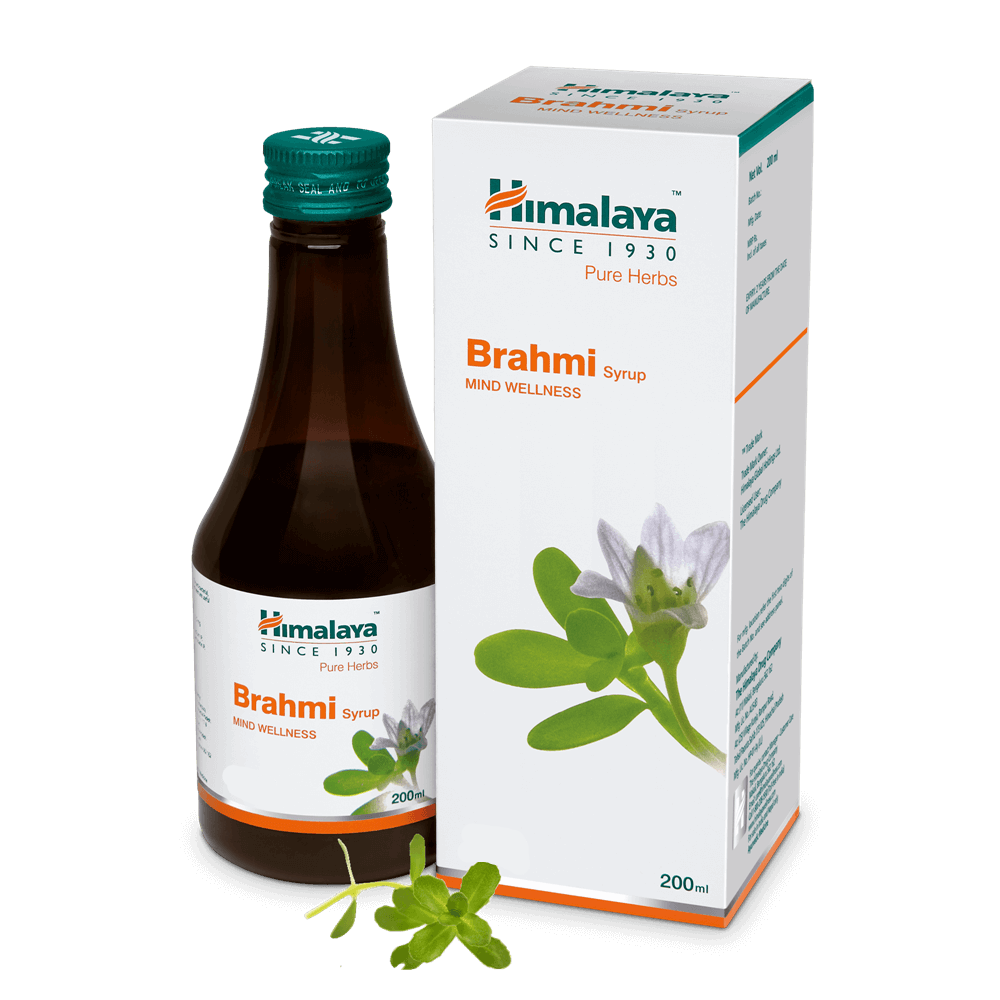 Himalaya Pure Herbs Brahmi Mind Wellness Syrup - 200 ml