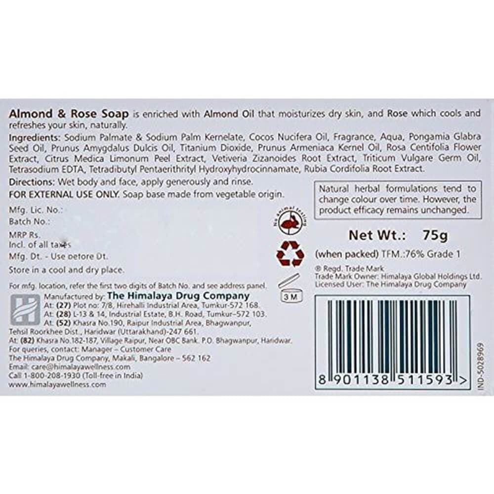 Himalaya Almond and Rose Soap