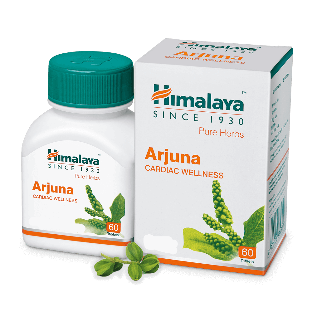 Himalaya Pure Herbs Arjuna Cardiac Wellness - 60 Tabs