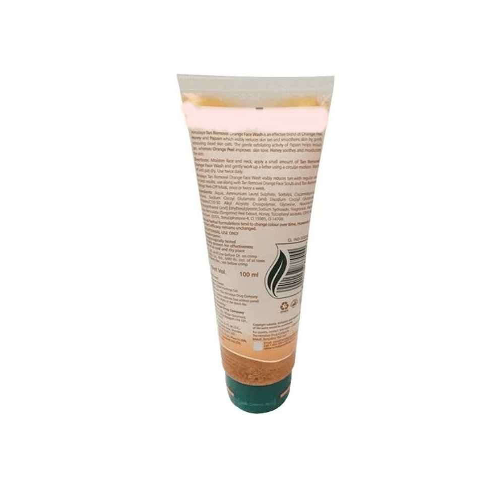 Himalaya Tan Removal Orange Face Wash - 100 ml