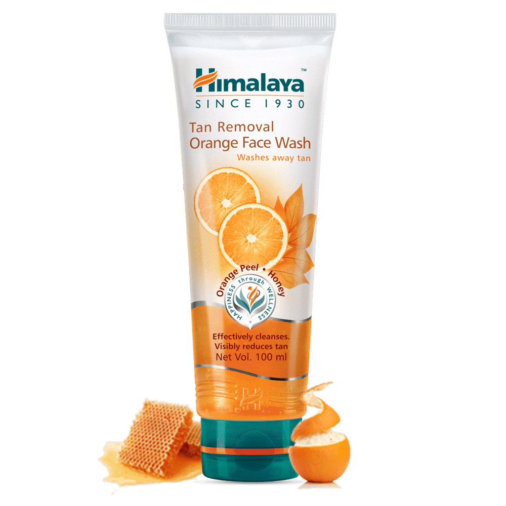 Himalaya Tan Removal Orange Face Wash - 100 ml