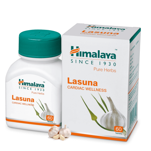Himalaya Pure Herbs Lasuna - 60 tabs