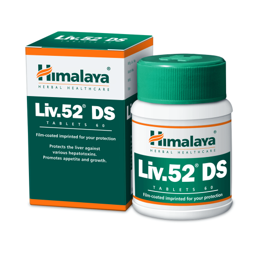 Himalaya liv 52 DS Tab - 60 tabs - Pack of 1