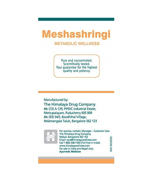 Himalaya Pure Herbs Meshashringi Metabolic Wellness - 60 tabs