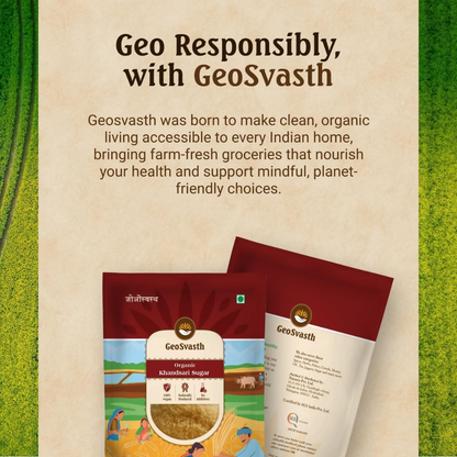 Geosvasth Organic Khandsari Sugar