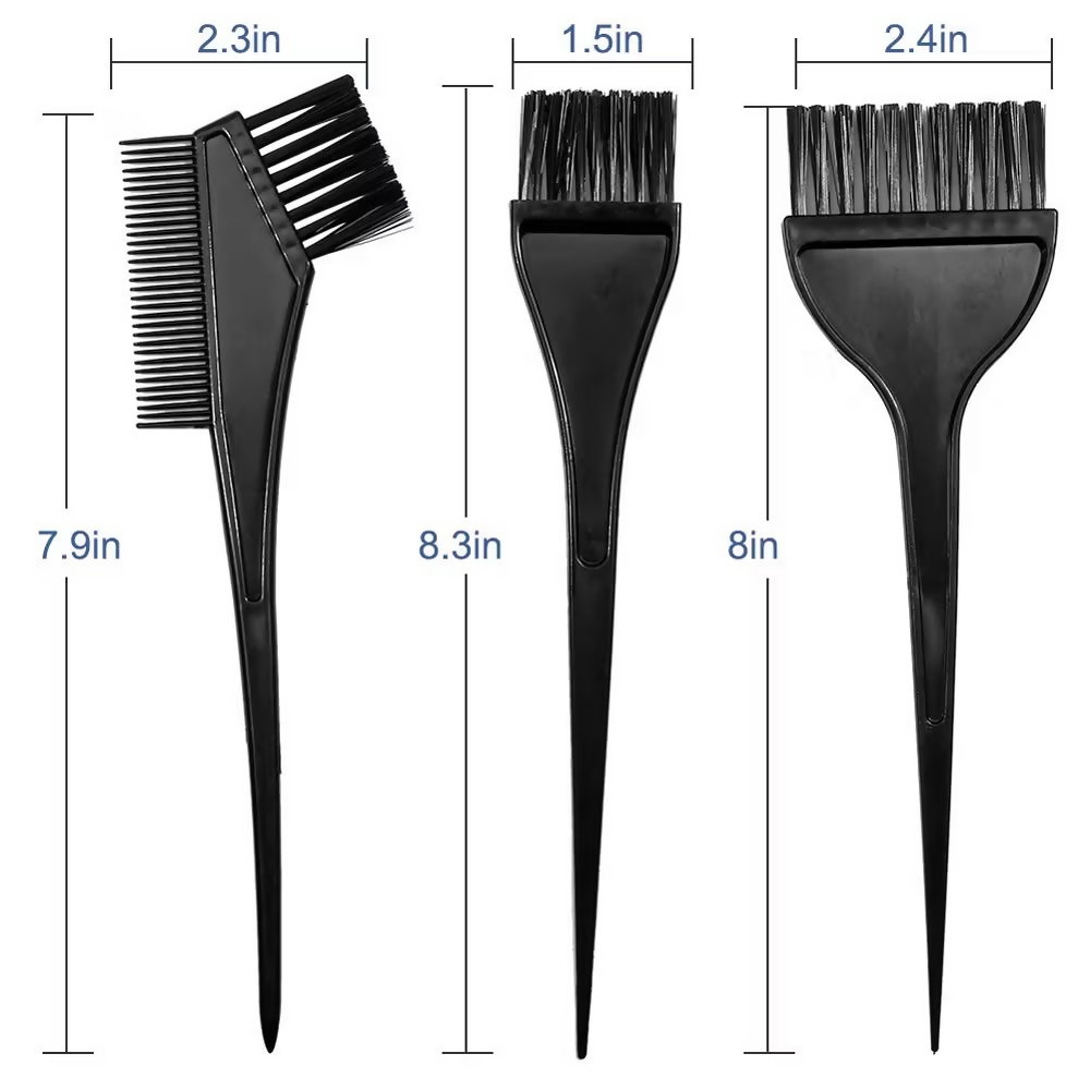 Bronson Professional Hair Dye Colouring Kit Brush And Bowl