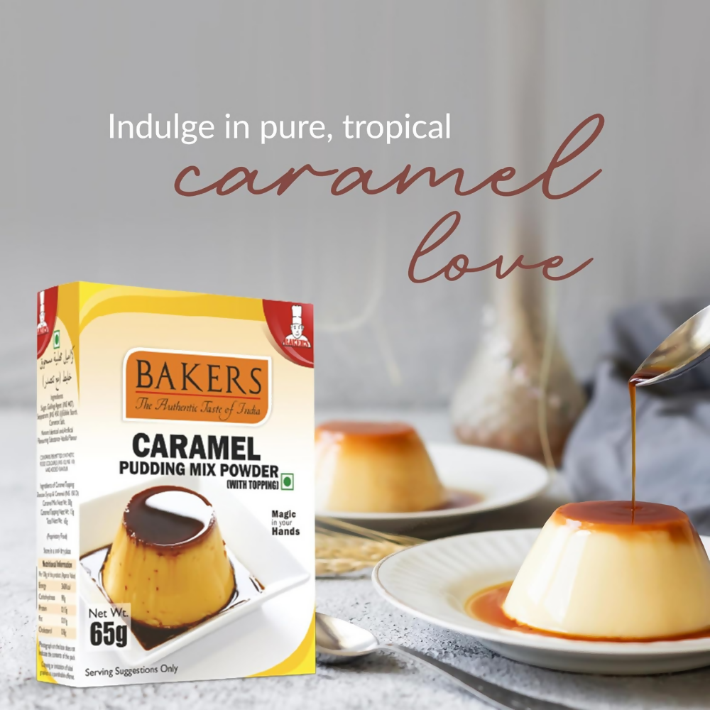 BAKERS Instant Pudding Mix - Caramel Flavor