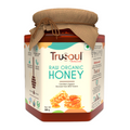 Trusoul Raw Organic Honey Glass Bottle - 500 gms