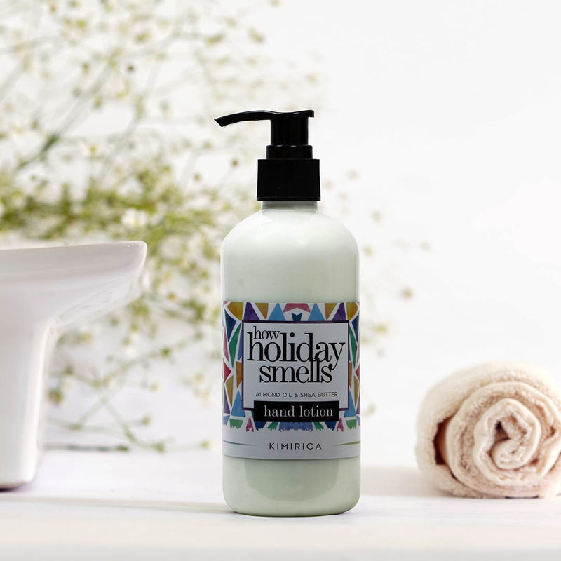 Kimirica Holiday Glow Hand Lotion with Shea Butter & Almond Oil - 300ml