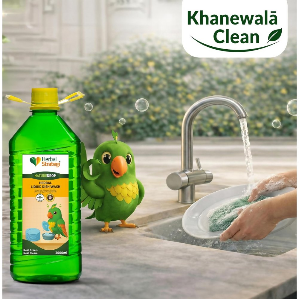 Herbal Strategi Natural Dishwash Liquid