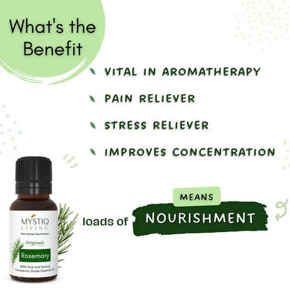 Mystiq Living Originals Rosemary Essential Oil