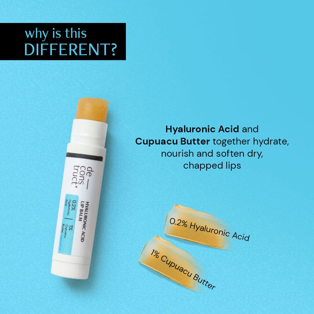 Deconstruct Hyaluronic Acid Lip Balm - 4 gms