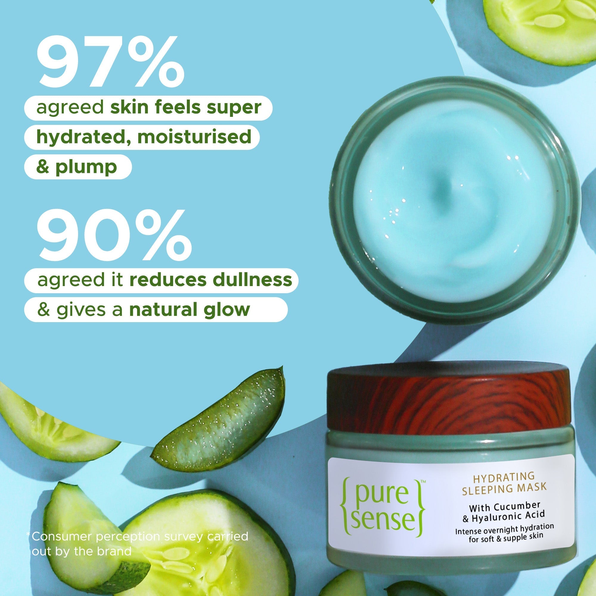 Puresense Hydrating Sleeping Mask - 50 gms