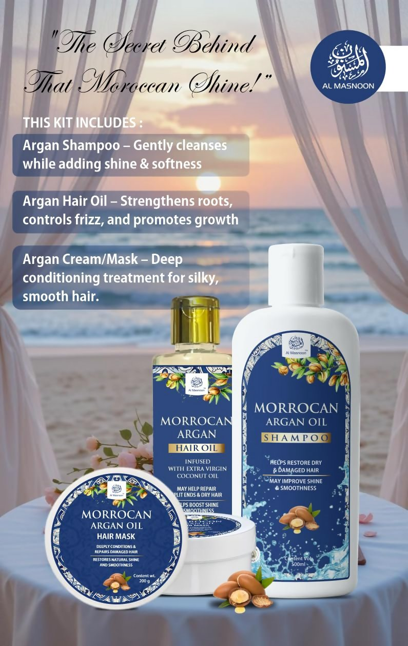 Al Masnoon Moroccan Argan Oil Shampoo