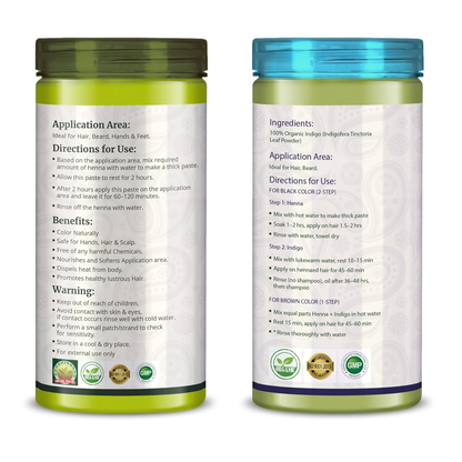 First Plant Natural Hair Dye Combo Pack For Black