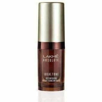 Lakme Absolute Ideal Tone Refinishing Night Concentrate - 15 ml