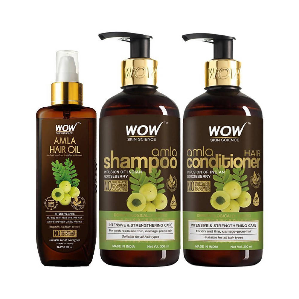 Wow Skin Science Amla Shampoo - 300 ml