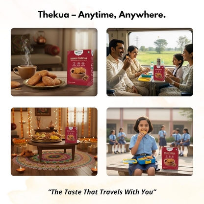 Mithila Foods Thekua With Jaggery & Shuddh Desi Ghee