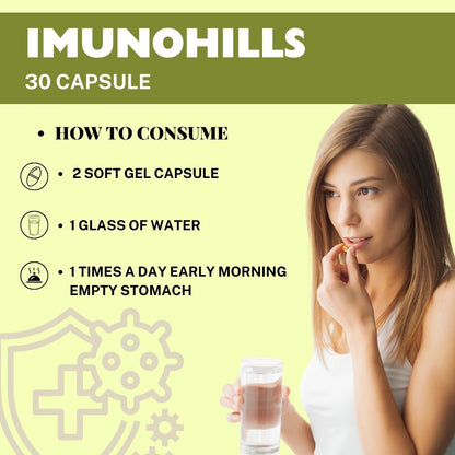 Herbal Hills Ayurveda Imunohills Capsules