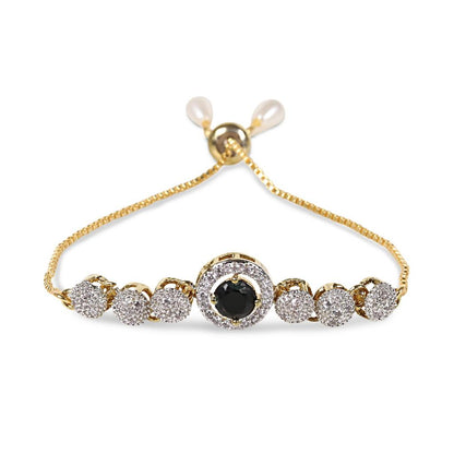Rhodium-Plated Alloy Bracelets - The Pari