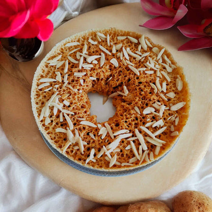 SweeDesi Special Paneer Ghewar-1Pc