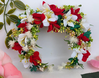 Red Bridal Hair Accessories