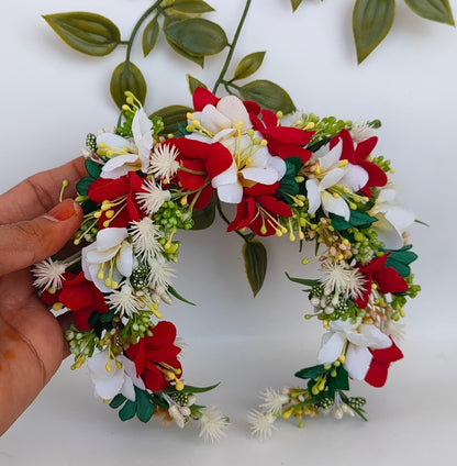 Red Bridal Hair Accessories