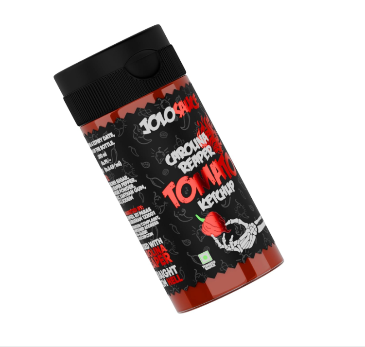 JOLOSAUCE Carolina Reaper Tomato Ketchup - 200ml