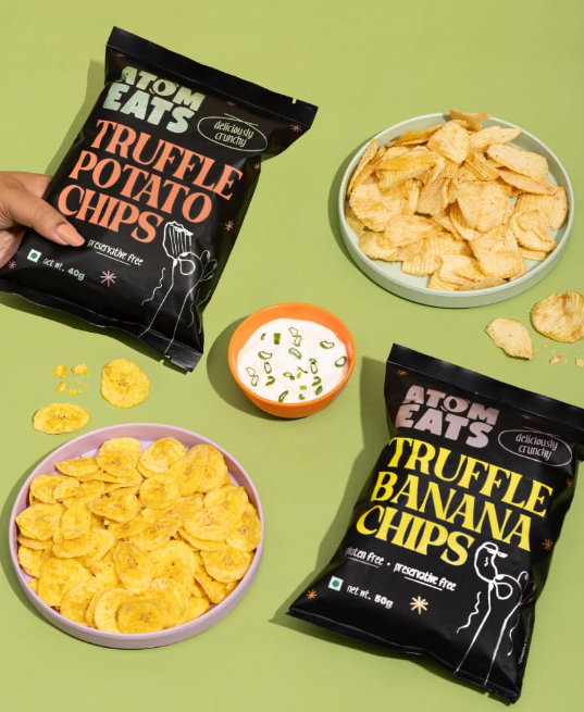 Atom Eats | Crunch Elite Gift Box (4 Snacks Combo)