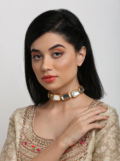 Kundan Choker - Ruby Raang