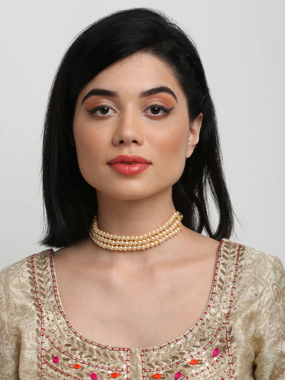 Pearl Choker - Ruby Raang