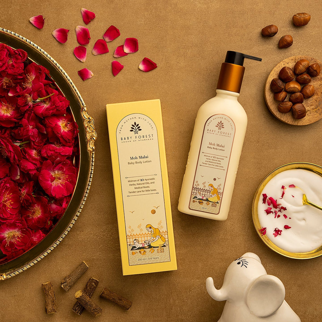 Baby Forest Moh Malai Baby Body Lotion - 200 ml