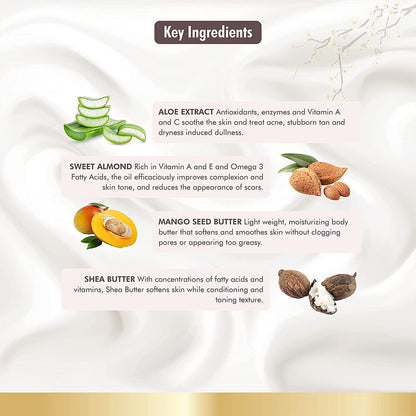 Ozone Glo Radiance Butter Blend Massage Cream - 200 gms