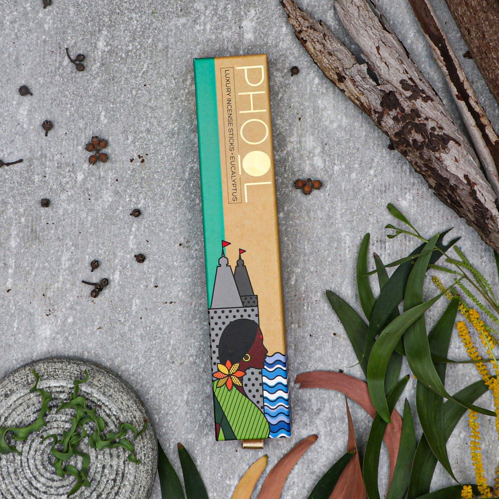 Phool Natural Incense Sticks Eucalyptus - 40 Sticks