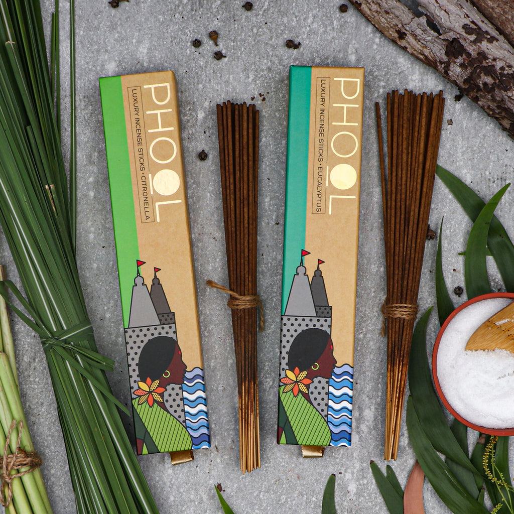 Phool Mosquito Repellent Pack With Citronella & Eucalyptus Combo