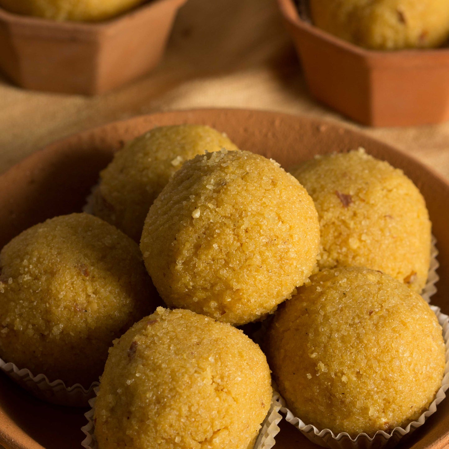 Almond House Besan Laddu